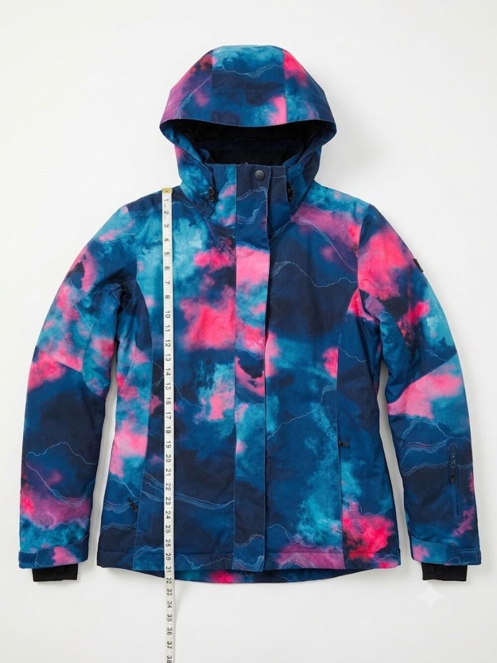Women's SMN Winter Fashion Snow Graffiti Ski Jacket